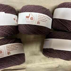 EN PROMO: 100% MOUTON Aubergine mûre