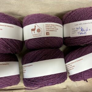 EN PROMO: 100% MOUTON Aubergine