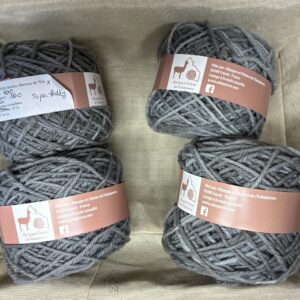 EN PROMO: 100% MOUTON Gris marbré